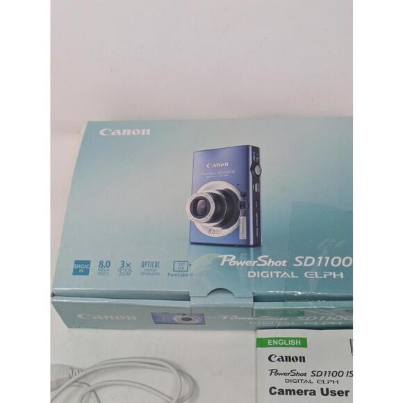 Canon PowerShot SD1100 Is Broken Digital Camera“Parts/Repair”Lens Error - Picture 2 of 7